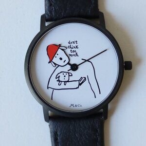 Maira Kalman Watch - Black